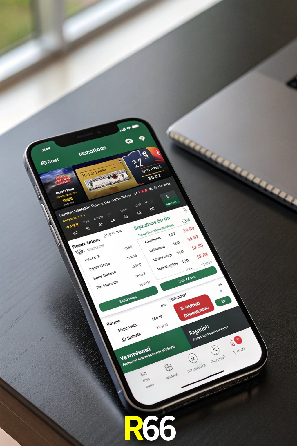 Baixe o aplicativo R66 para jogar a qualquer momento