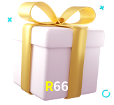 Receba seus bônus de boas-vindas no R66 BET